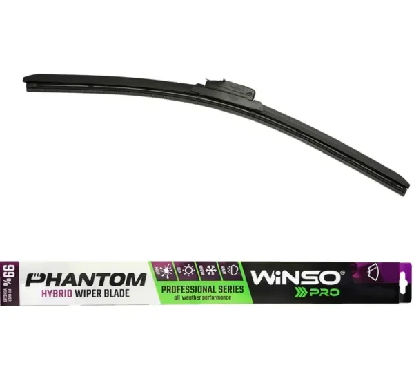 Гібридна щітка склоочисника WINSO PRO PHANTOM 22” / 550 мм Ковель - фото 1