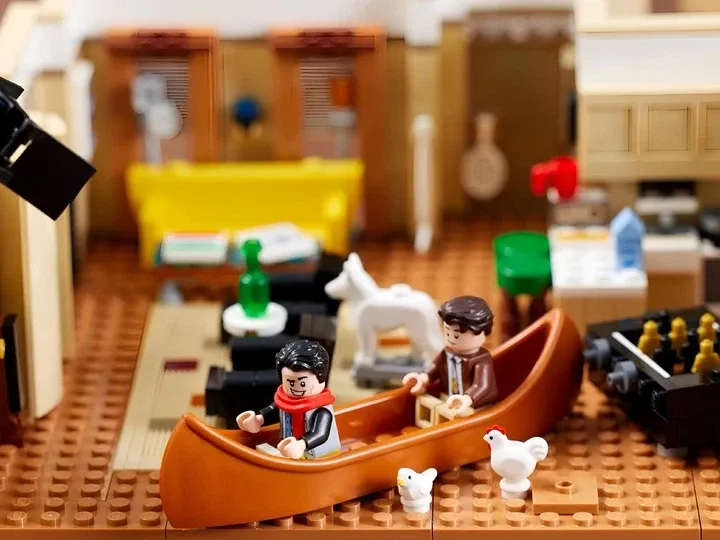 Конструктор Квартира героев сериала «Друзья», 2048 деталь, совместимый с lego лего Киев - изображение 3