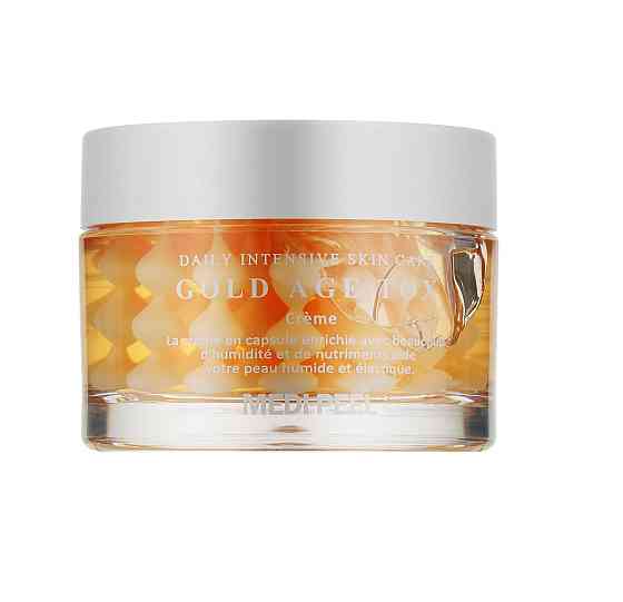 Омолоджуючий капсульний крем з екстрактом золотого шовкопряда Gold Age Tox Cream Medi-Peel 50 мл Вінниця