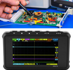Маршрутизатор  DS213 Mini 4-kanałowy przenośny oscyloskop cyfrowy 100MSa/s Київ - фото 1