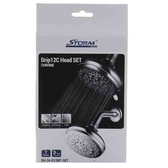 Лійка для душу Storm SH-34-D12M7-SET   ( ST0022 ) 22377 Харків