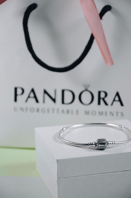 Серебряный браслет для намистин Пандора 590723CZ 17 MasterSem Київ - фото 3