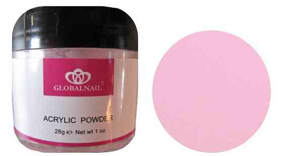 АКРИЛОВАЯ ПУДРА GLOBAL камуфляж БЛЕДНО РОЗОВЫЙ , 28 МЛ Киев