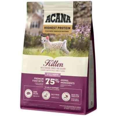 Сухой корм для кошек ACANA Highest Protein Kitten Recipe 1.8 кг (0064992723255) Винница
