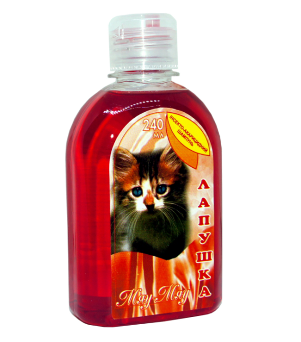 Шампунь "Ляпушка" - "Мяу-мяу" для кошенят, 240 мл (Круг) Вінниця - фото 1