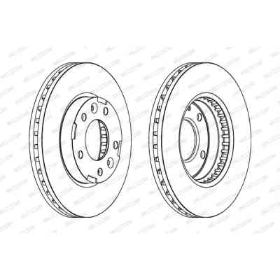 Гальмівний диск FERODO DDF1629 Вінниця
