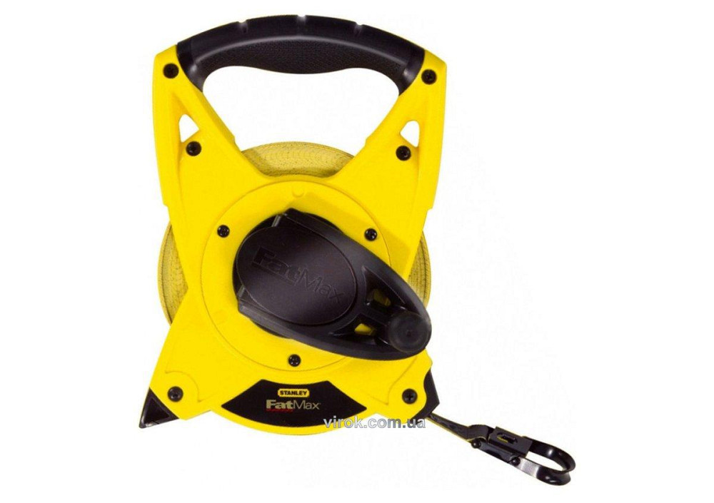 Стрічка скловолоконна з метричною шкалою l= 60 м, W= 19 мм Stanley, ручне змотування DW Одеса - фото 1