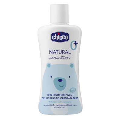 Дитячий гель для душу Chicco Natural Sensation Без Сліз 200 мл 8058664163991 (11529.00) Вінниця - фото 1