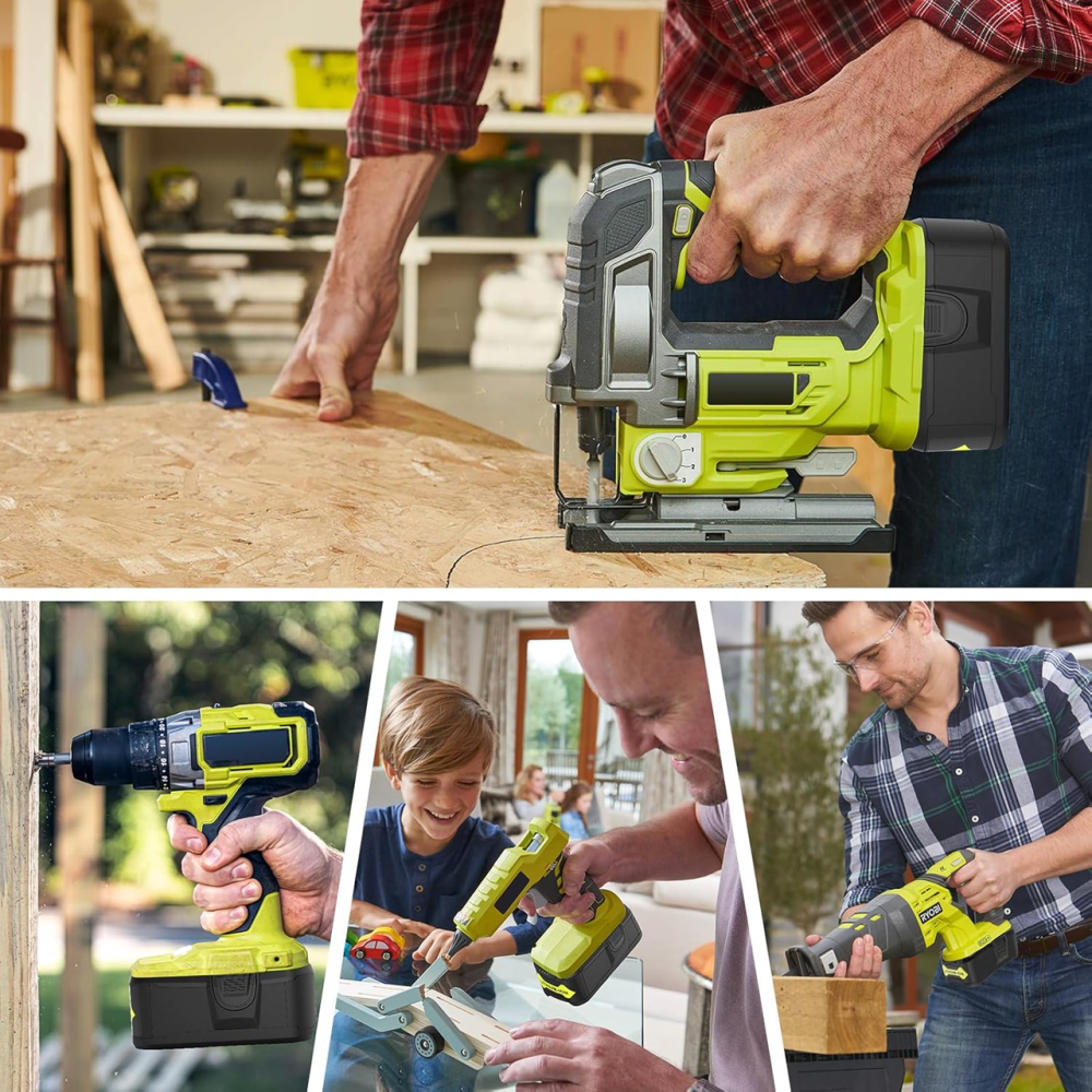Аккумулятор литий-ионный ARyee 18V 5000mAh совместимый с Ryobi ONE+ P102 P108 BPL-1815 батарея для электроинструмента Киев - изображение 10