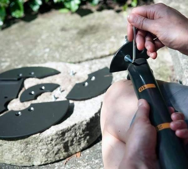 Садовий бур ручний середній Fiskars "QuikDrill M" 134720/1000638) Сталь Нововолинськ - фото 10