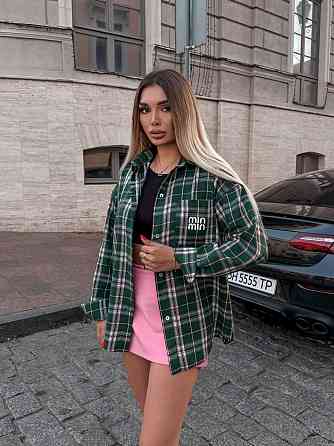 Жіноча сорочка в клітинку ( з накатом) Одеса