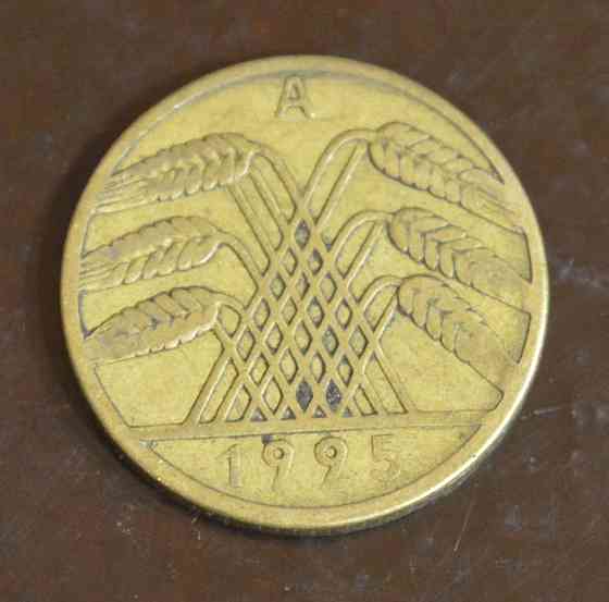 Германия 10 пфеннигов 1925 года (А) (ББ) Полтава