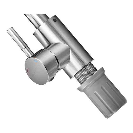 Смеситель для умывальника Armata SUS-001-C из нержавеющей стали (CH6478) - прочный и стильный Харьков