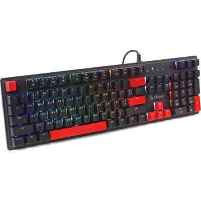 Клавіатура A4Tech Bloody S525N RGB BLMS Red Switch USB Fire Black (4711421002066) Вінниця
