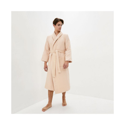 Халат Прованс довгий MACADAMIA бавовняний унісекс розмір L (011435) Вінниця - фото 1