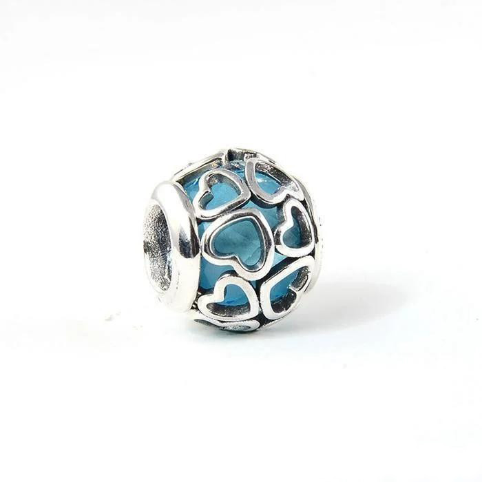 Срібна намистина Пандора  "Небесна любов" 792036NBS MasterSem Київ - фото 1