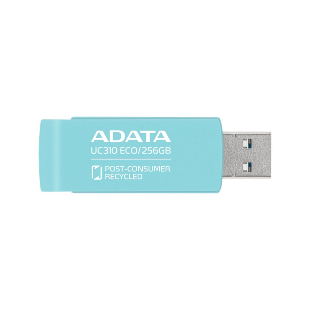 Flash A-DATA USB 3.2 UC310 Eco 128Gb Green Киев - изображение 2