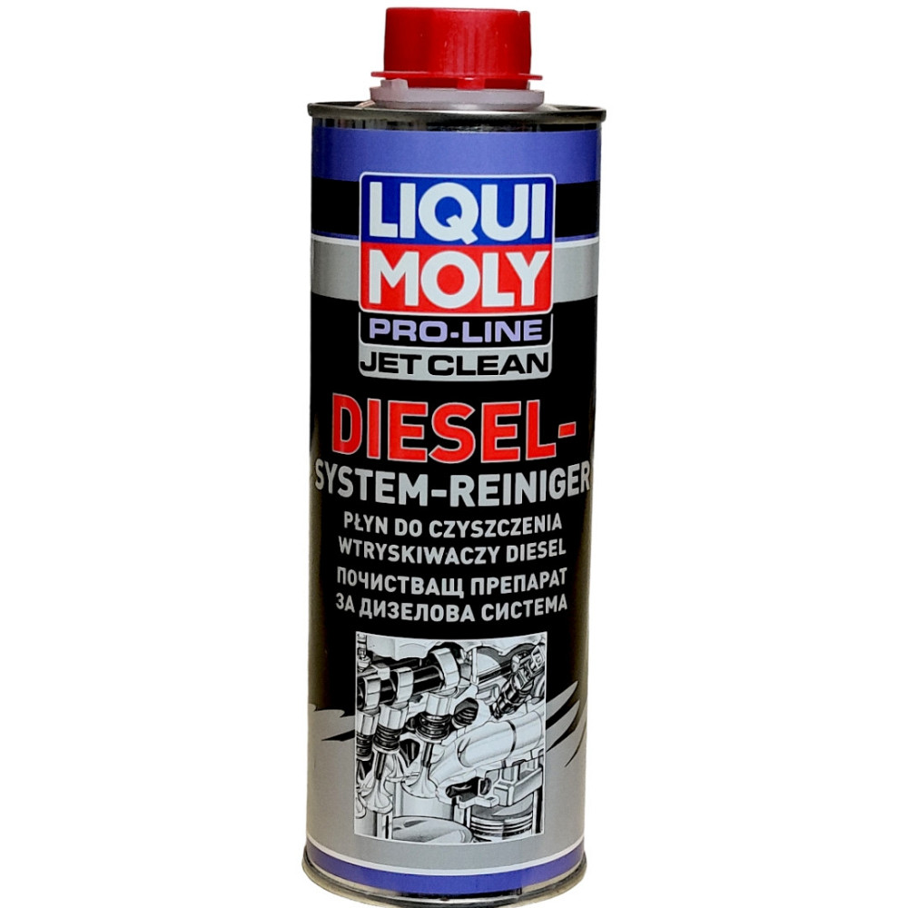 Жидкость для очистки дизельных топливных систем Liqui Moly Pro-Line JetClean Diesel-System-Reiniger 0.5л Ковель - изображение 1