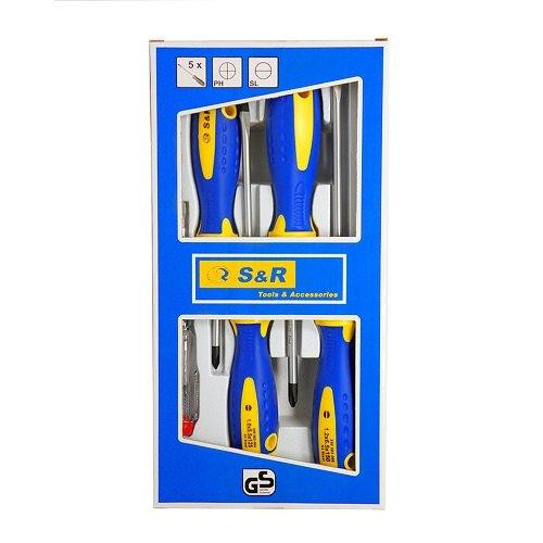 Набір викруток S&R серії S2 5шт з тестером (250681105) Коломыя - изображение 1