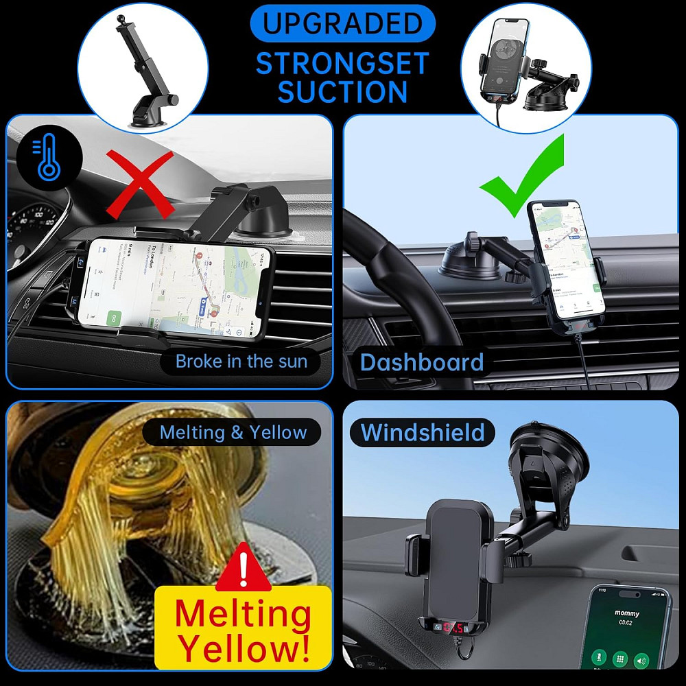 Автомобільний тримач, безпровідна зарядка, трансмітер 3в1 Magift a20 pro Луцк - изображение 3