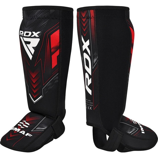 Захист для гомілок та стоп RDX NEOPRENE SHIN INSTEP IMMAF-1-RED-L Кам'янське - фото 2
