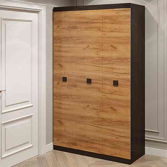 Шкаф 3-х дверный Эверест Соната-1200 венге темный + дуб крафт золотой (DTM-2294) Днепр