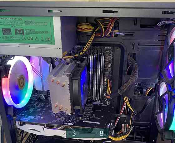 Ігровий ПК: настільний Комп'ютер i3-9100F, 1060, DDR4 20Gb. Харків