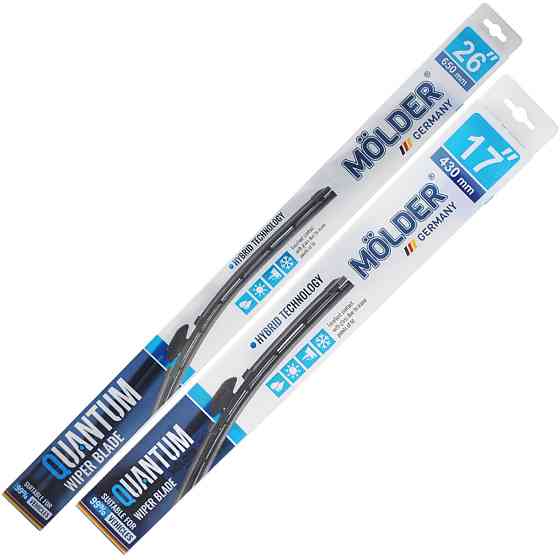 Комплект щіток склоочисників гібридних Molder Quantum для Nissan Rogue з 2013 Київ