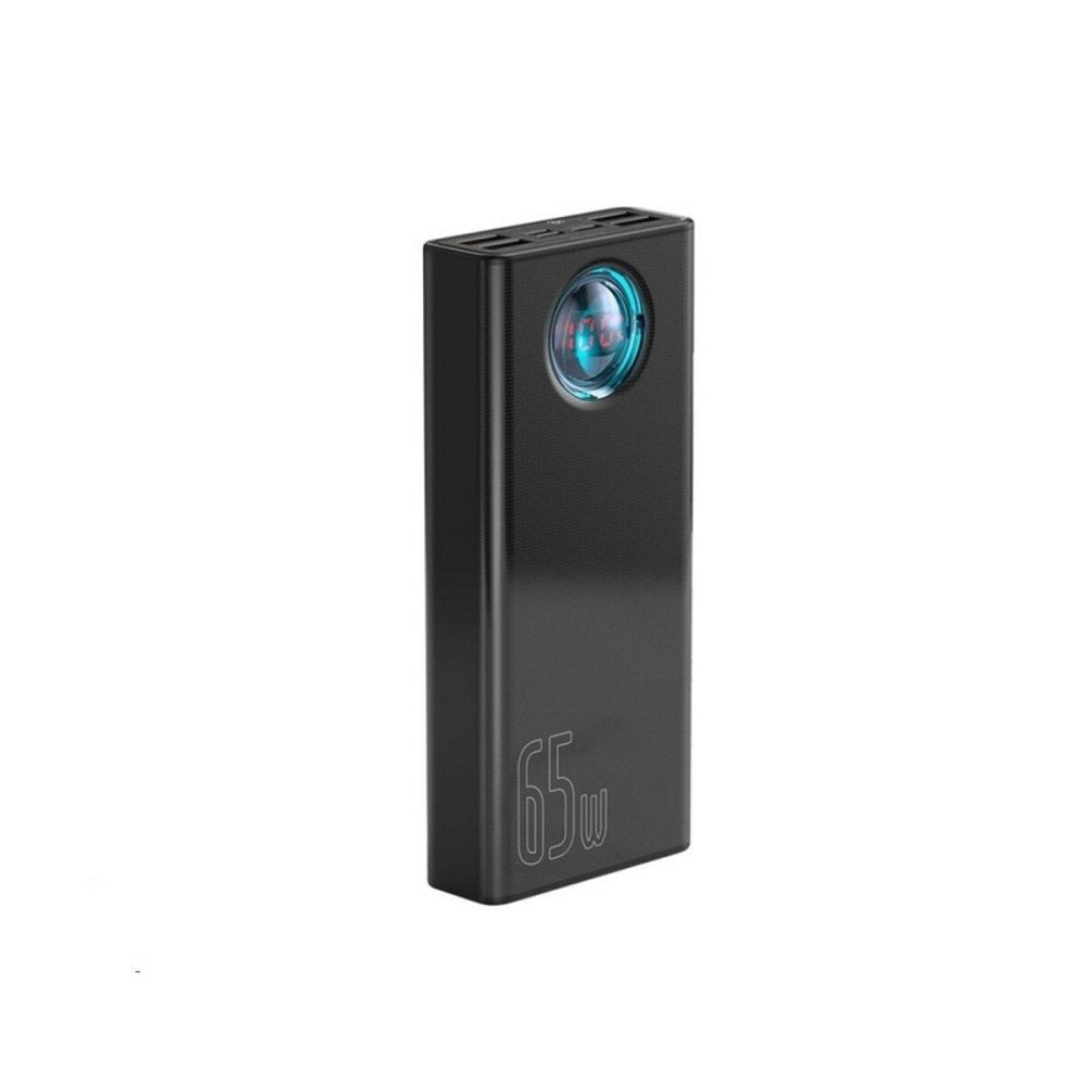 Зовнішній акумулятор Baseus Amblight Digital Display Fast Charge Power Bank 30000mAh 65W Black Киев - изображение 2