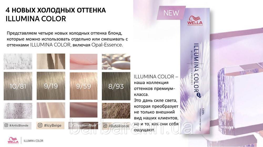 Фарба для волосся Wella Illumina Сolor Ме+ 2025 Киев - изображение 2