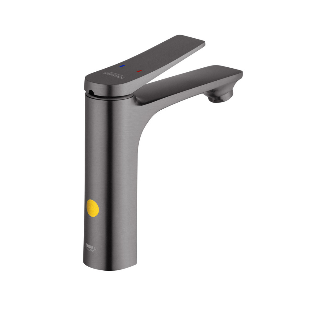Смеситель для раковины Kroner KRP Terra - GRP010 графит Киев - изображение 4