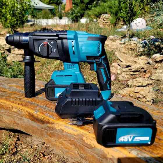 Перфоратор прямой ударный для строительства KRAFFTEC, Дрель-перфоратор в чемодане GU-54 Киев