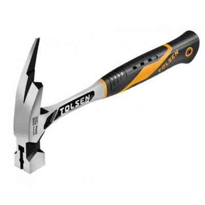 Молоток Tolsen "ПРОФІ" кровельщика 600 г цельнометалический (25172) Винница