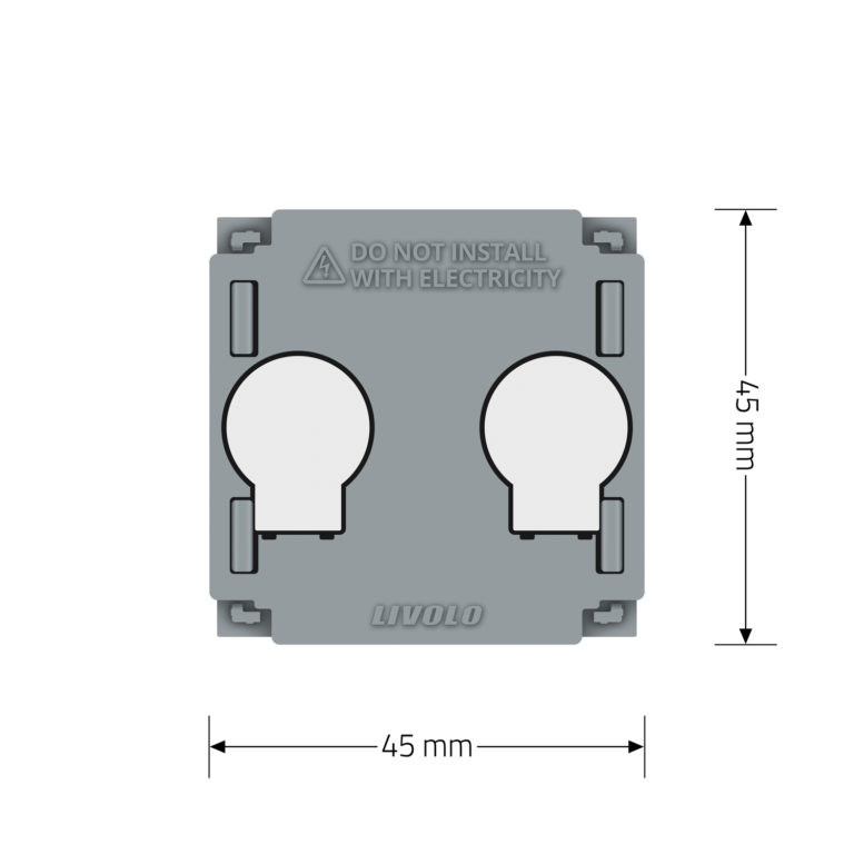 Сенсорний димер LIVOLO, 2-сенсорний, 2А 230В, без нейтралі (VL-FC2D2-2G) Коломыя - изображение 8