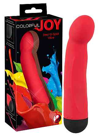 Вибратор Colorful Joy Red G-Spot Sex Aura Киев