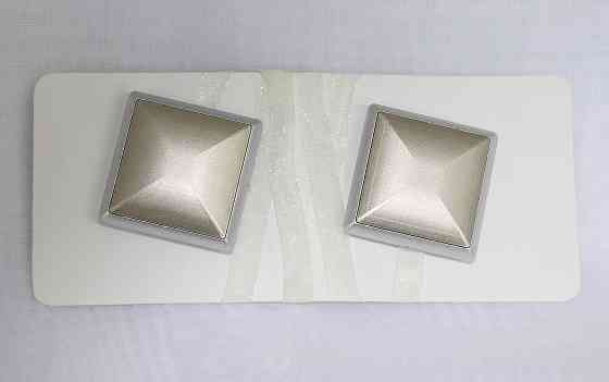 Магніти для штор і гардин (210м) Квадрат набір 2 шт Сріблястий (81-121) Київ