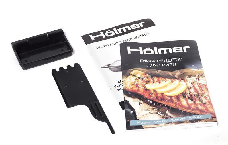 Гриль Holmer HCG-18P сірий, чорний Харьков - изображение 2