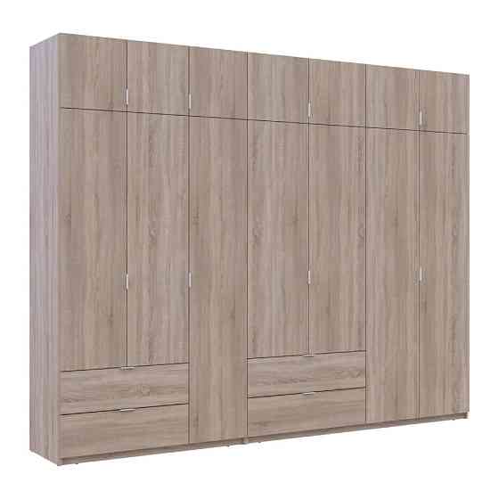 Шкаф для одежды Doros Лукас Дуб сонома 3+4 ДСП 300х50х240 DRS-011708 (42005131) Днепр