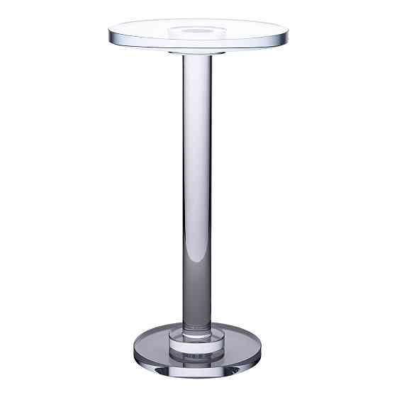 Yiwu Тортівниця скляна на ніжці 12×23 см кругла стійка для торта, капкейків HP-4-67S Киев