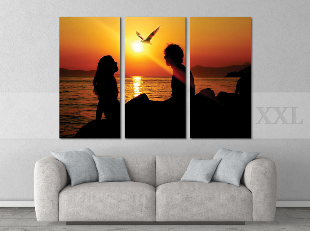 Модульна картина Пара Захід Art-175_XXL Київ - фото 2