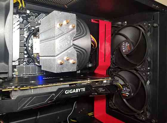 Ігровий комп'ютер: i5 10400/ GTX 1070/16Gb/B460/NZXT H510/SSD. Київ