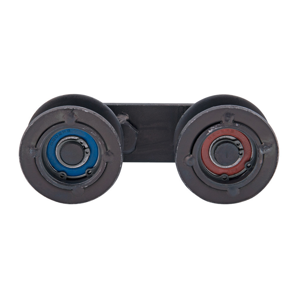 Натяжитель цепи транспортерного картофелекопателя (2 стальных ролика + кронштейн) (КПд25) Харьков - изображение 3