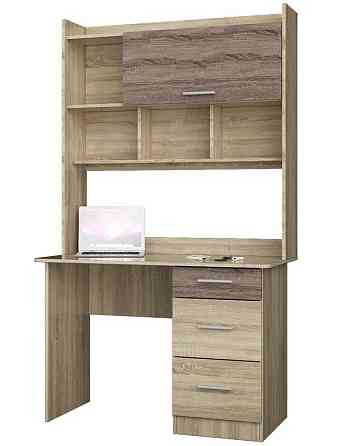 Стіл з Надбудовою Еверест Школяр-4 сонома + трюфель (DTM-2178) Львів