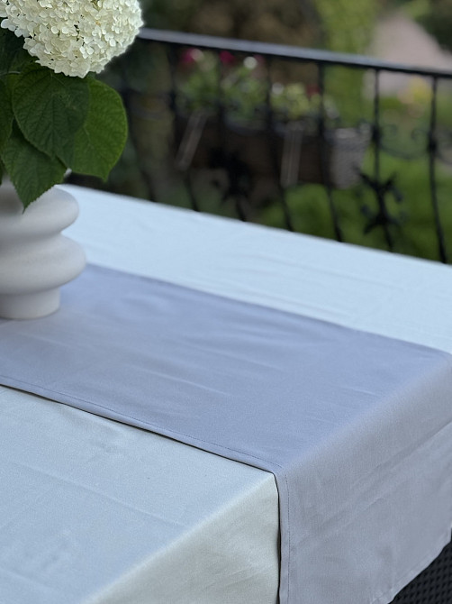 Ecotton Ранер доріжка Ecotton DUCK 45x170 см для обіднього столу водовідштовхувальна сірого кол Коломыя - изображение 6