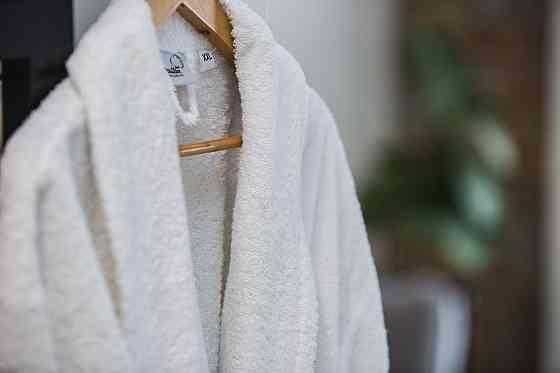 Ecotton Халат готельний Ecotton XXL махровий білий з поясом універсальний White Київ