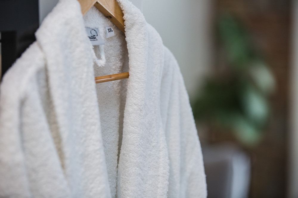 Ecotton Халат готельний Ecotton XXL махровий білий з поясом універсальний White Київ - фото 4