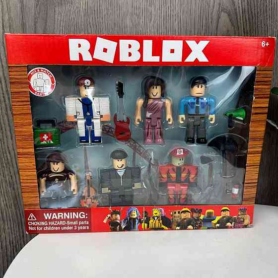 Ігрові фігурки Роблокс 6 шт у коробці, набір фігурок іграшка Roblox поліцейський ( 24330 ) Харьков