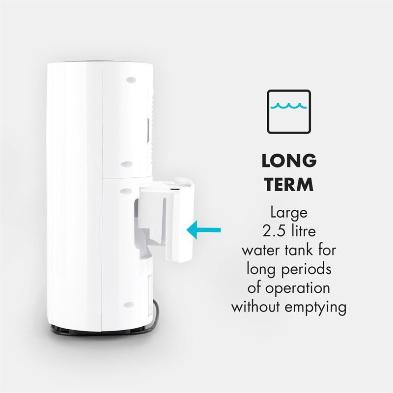 Осушувач AeroDry 10 265 Вт 10 л/д 135м3/год 25 м2 DrySelect 37дБ білий (Німеччина, читати опис) Рівне - фото 10