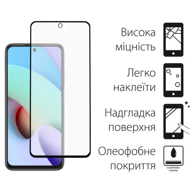 Стекло защитное Dengos Xiaomi Redmi 10 2022 2pcs kit (DG-TG2P-46) Винница - изображение 2