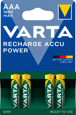 Акумулятор VARTA RECHARGEABLE AAA 1000mAh 4 шт Рівне